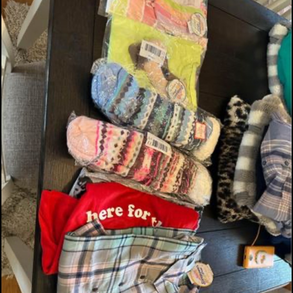 NWT justice girls size 7/8 pj sets!